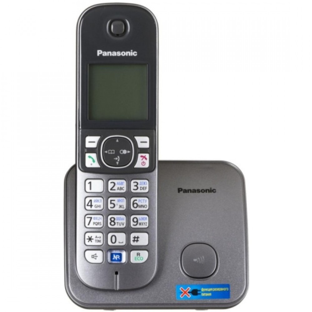 Телефон (DECT) Panasonic KX-TG6811RUB купить по выгодной цене в  интернет-магазине СМАРТЕН